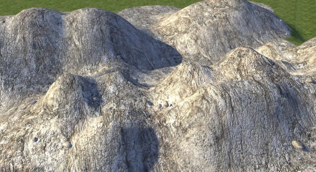 Die Terrainoberfläche wurde ebenfalls verbessert.