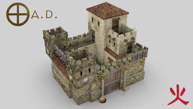 ...und eine neue Burg.