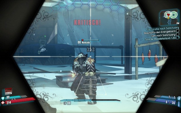 Auch Scharfschützengewehre und -pistolen befinden sich im Waffenschrank.