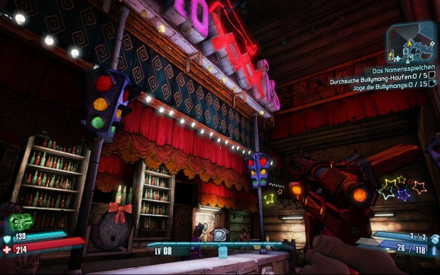 Eine der dunkleren Gegenden von Sanctuary...