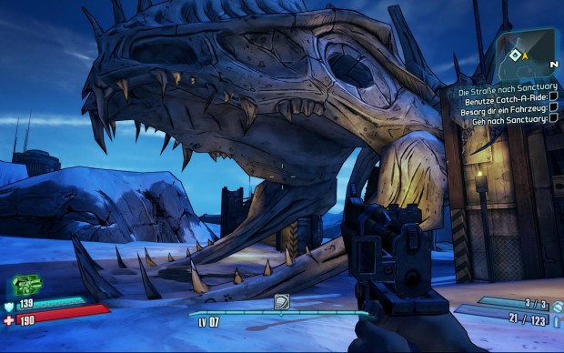 Die Landschaft ist groß und oft sehr liebevoll gestaltet.