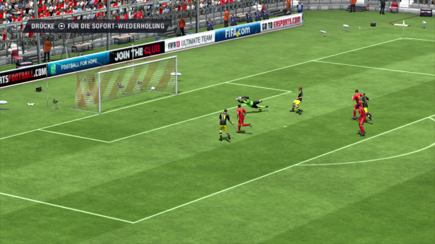 Bayernkeeper Manuel Neuer geschlagen