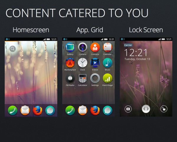 Hintergrundbilder lassen sich anpassen.
