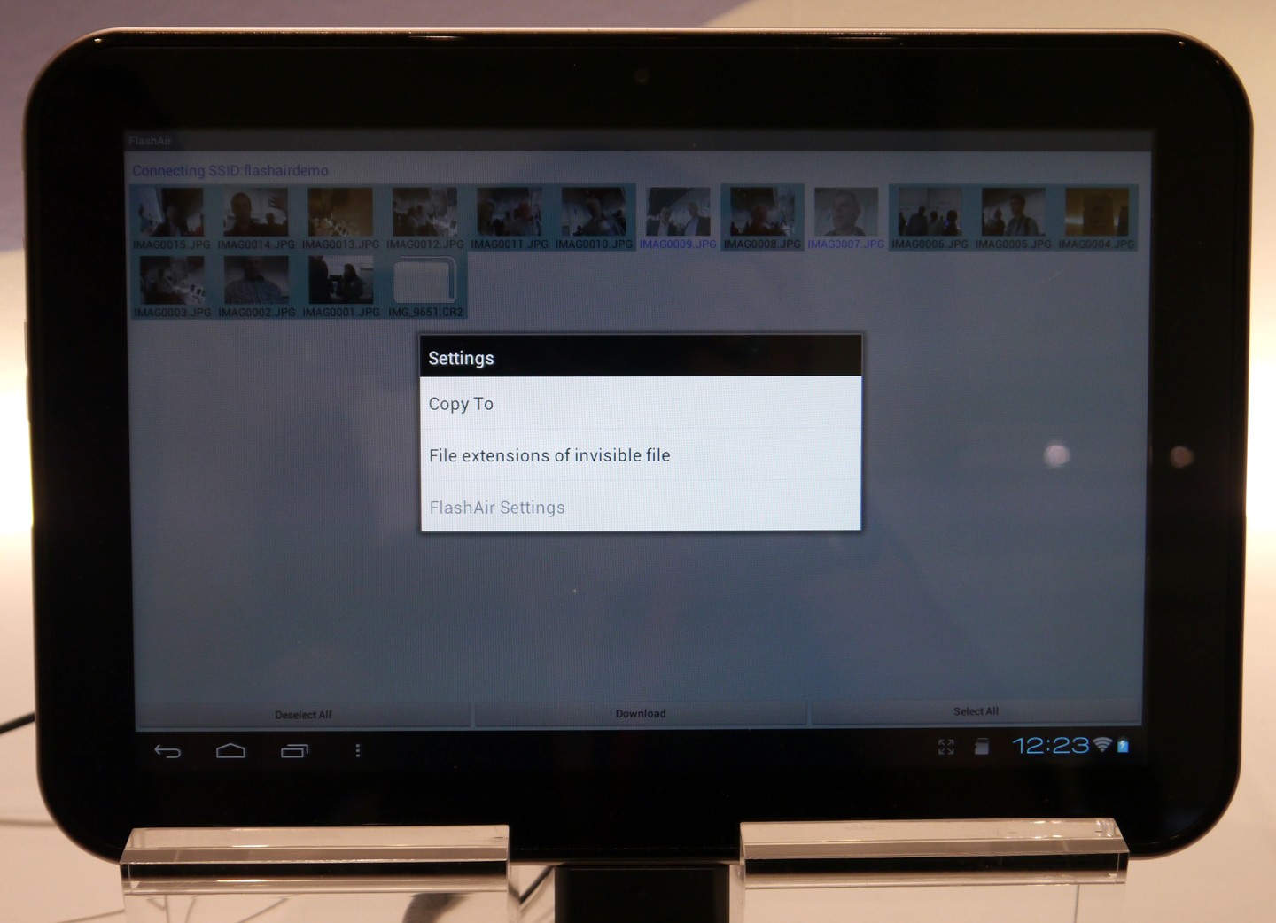 Flashair App macht Toshibas WirelessSDKarte komfortabler Golem.de