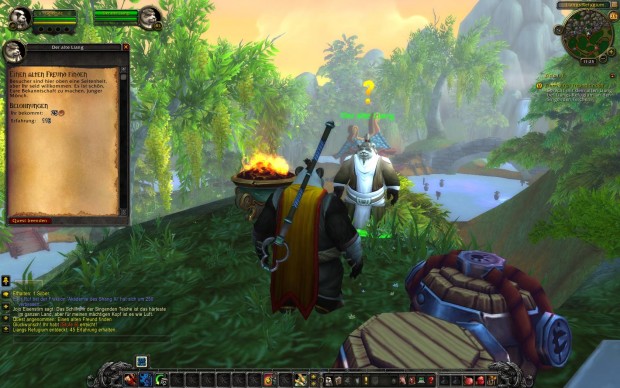 Auch der alte Liang hat Aufgaben für uns.