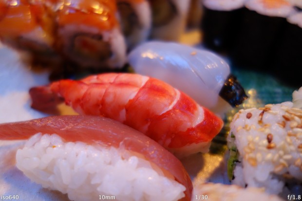 Der Lebensmittel-Aufnahmemodus in Aktion  (Bild: Andreas Donath)