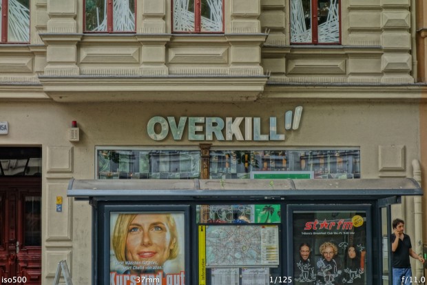 Der HDR-Modus der Kamera sorgt in höchster Stufe für Bonbonfarben. (Bild: Andreas Donath)