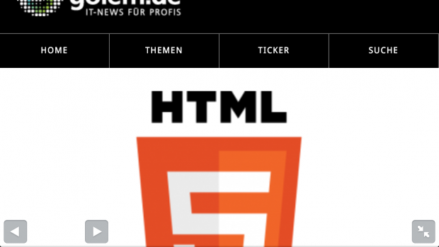 Browser auf dem iPhone 5