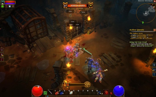 Die Höhlen sind interessant und abwechslungsreich angelegt.