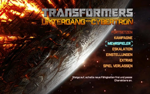 Transformers - Untergang von Cybertron