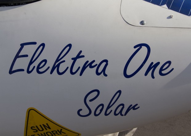 Elektra One Solar fliegt mit Strom. (Foto: Werner Pluta/Golem.de)