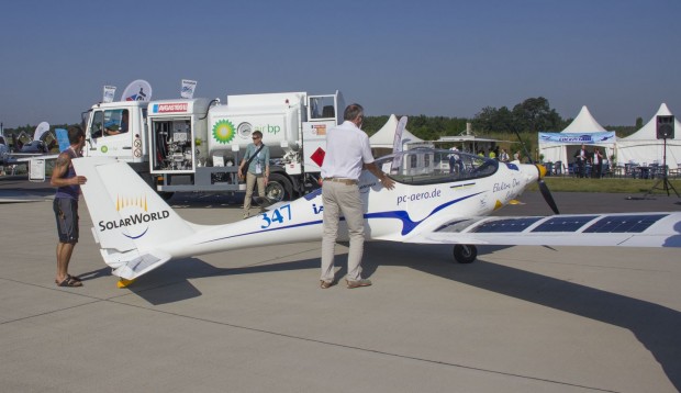 Einen Tankwagen braucht der Flieger nicht. (Foto: Werner Pluta/Golem.de)
