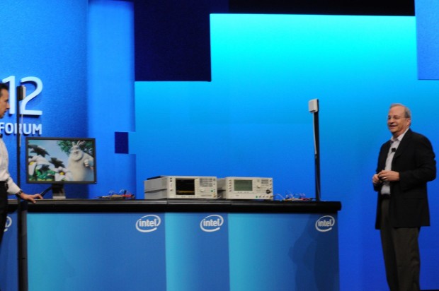 Rechts und links die Richtantennen