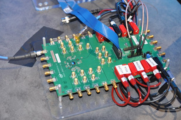 Die Testplattform für den einzelnen Transceiver