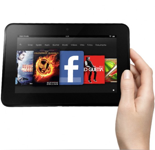 Das Kindle Fire HD mit 7-Zoll-Display