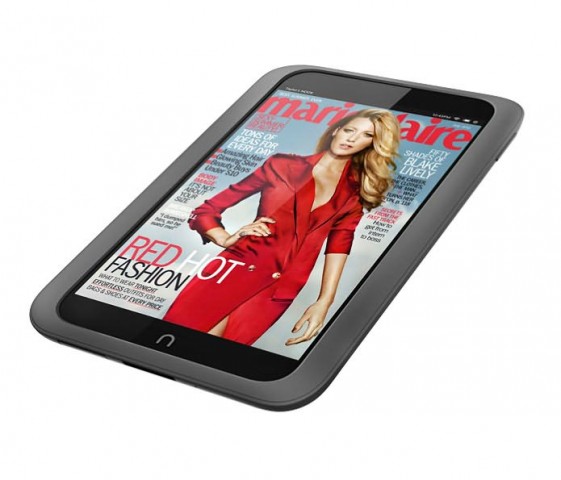 Sein Display hat eine höhere Auflösung als das gleich große Kindle Fire und das Nexus 7. (Bild: Barnes &amp; Noble)