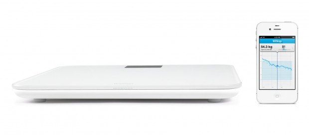 Withings Online-Waage WS-30 -  die gesammelten Daten können auch in einer App betrachtet werden. (Bild: Withings)