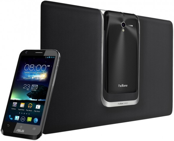 Padfone 2 mit Padfone Station (Quelle: Asus)