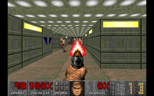 Doom 2 läuft ohne weitere Installation.