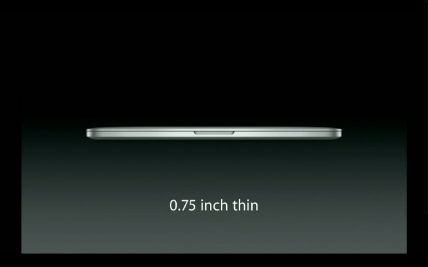 Apple stellt das Macbook Pro 13,3 Zoll mit Retina-Display vor.