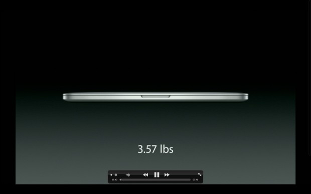 Apple stellt das Macbook Pro 13,3 Zoll mit Retina-Display vor.