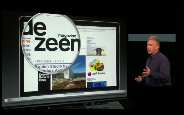 Apple stellt das Macbook Pro 13,3 Zoll mit Retina-Display vor.