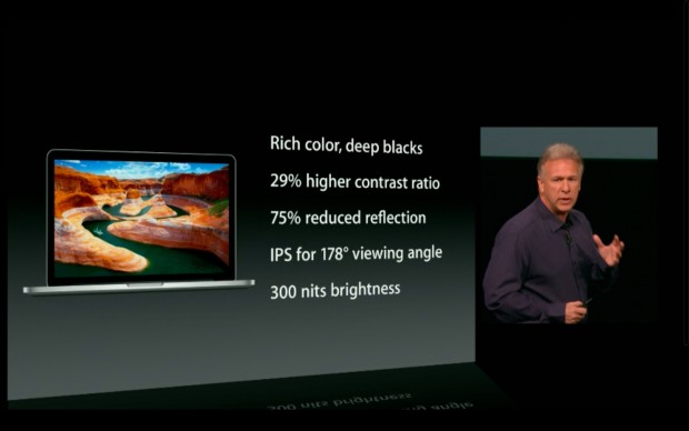 Apple stellt das Macbook Pro 13,3 Zoll mit Retina-Display vor.