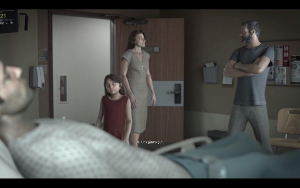 Zwischensequenzen erzählen eine Soldatengeschichte.