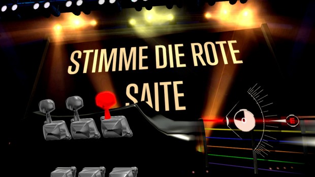 Nervig: Vor jedem einzelnen Auftritt muss die Gitarre gestimmt werden.