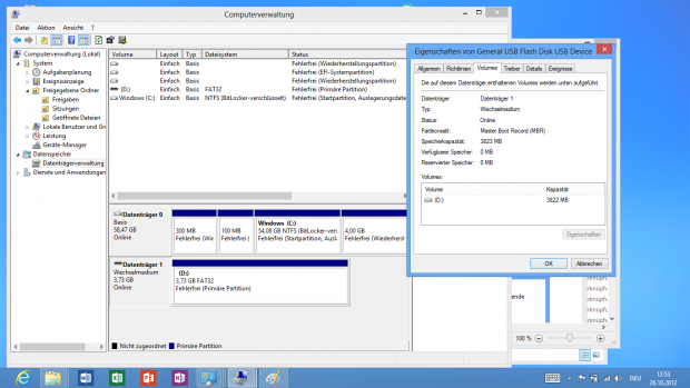 Die Datenträgerverwaltung