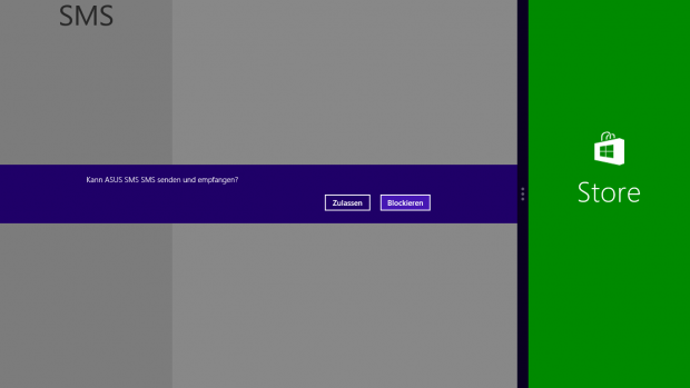 Asus' SMS-Anwendung