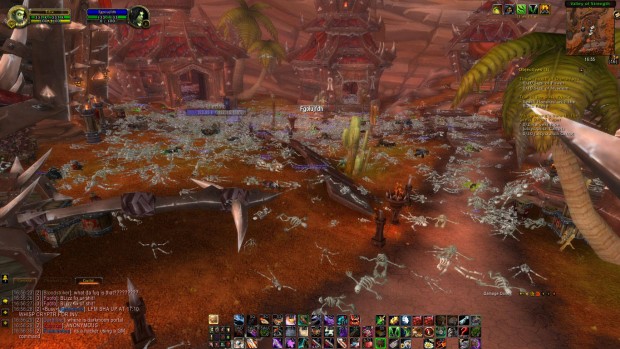 Auswirkungen des WoW-Hacks (Screenshot: Tilix@Twisting Nether:EU)