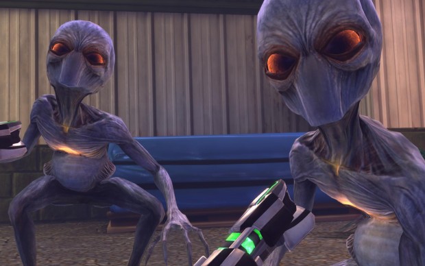 Entdeckt! Beim Erstkontakt in den Einsätzen zeigt das Programm gerne eine Nahaufnahme der Aliens.