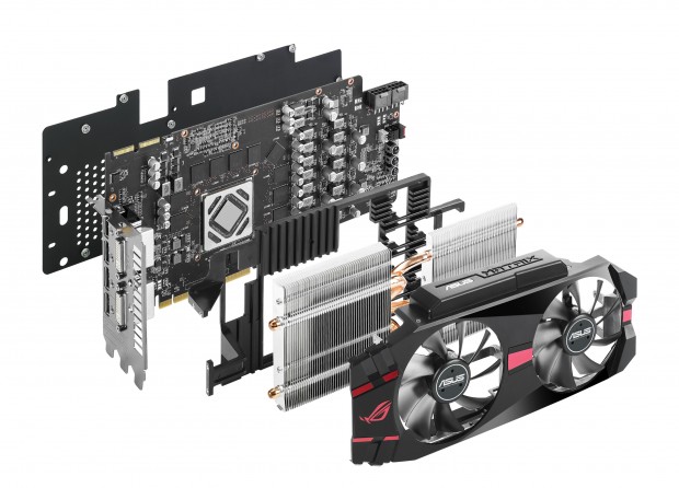 ROG Matrix HD 7970 GHz Edition - Explosionsgrafik (Bild: Asus)