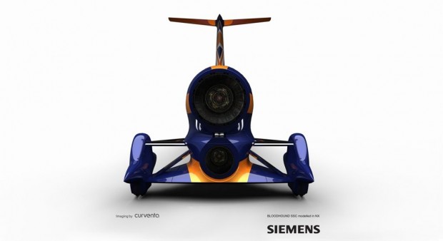 Die Hinterräder stehen aus der Karossserie heraus... (Grafik: Venta/Siemens)