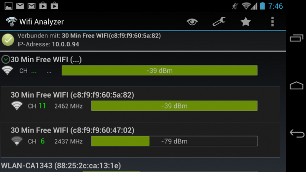 Access-Point-Informationen