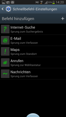Die Gestensteuerung lässt sich erweitern. 