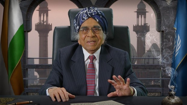 Iron Sky: Invasion - Ausschnitt aus den Filmaufnahmen für die Zwischensequenzen (Bild: Topware)