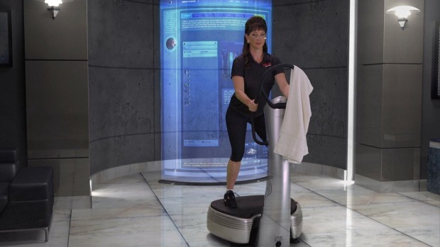 Iron Sky: Invasion - Ausschnitt aus den Filmaufnahmen für die Zwischensequenzen (Bild: Topware)