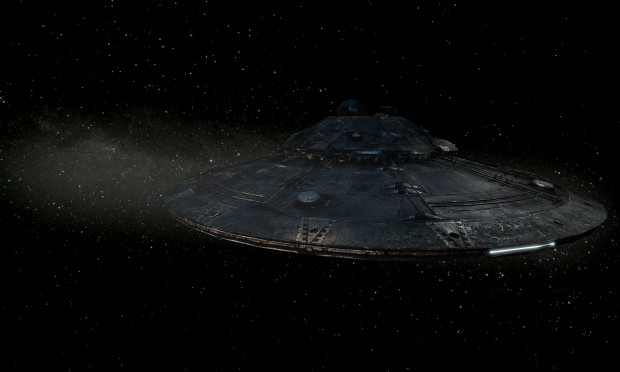 Iron Sky: Invasion - die Rheingold-Untertasse der Mond-Nazis (Screenshot: Topware)