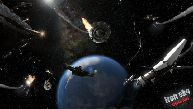 Iron Sky: Invasion - Weltraumschlacht im Spiel (Screenshot: Topware)