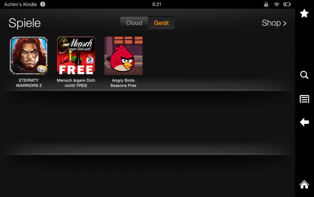Die einzelnen Rubriken sind konsequent gestaltet. Dort werden... (Screenshot: Golem.de)