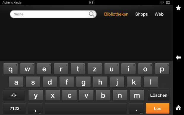 Die Universalsuche (Screenshot: Golem.de)