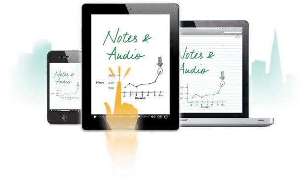 Livescribe Sky Wifi Smartpen - Aufnahmen können auch auf Smartphones, Tablets, PCs und Macs angeschaut werden. (Bild: Hersteller)