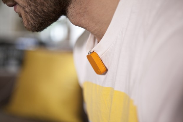 Memoto Lifelogging Camera - soll nicht zu unscheinbar sein (Bild: Memoto)