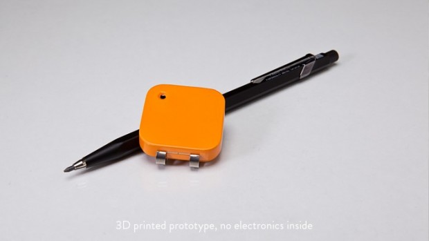 Memoto Lifelogging Camera - leeres Gehäuse aus dem 3D-Drucker (Bild: Memoto)