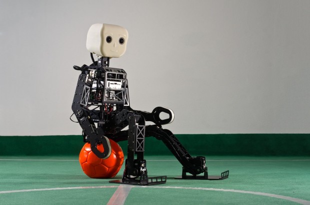Die Erwartungen sind hoch: Die Bonner sind im Roboterfußball sehr erfolgreich. (Foto: Felix Oprean/Uni Bonn)