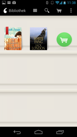 In der App werden sie verwaltet.