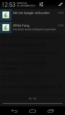 Das dauert unter Umständen mehrere Minuten.