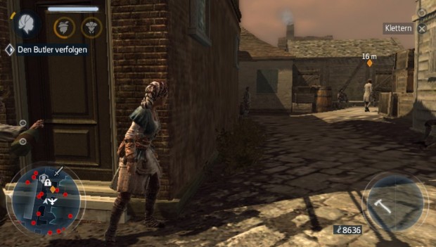 Auch klassische Assassin's-Creed-Verfolgungsmissionen stehen auf der Agenda...